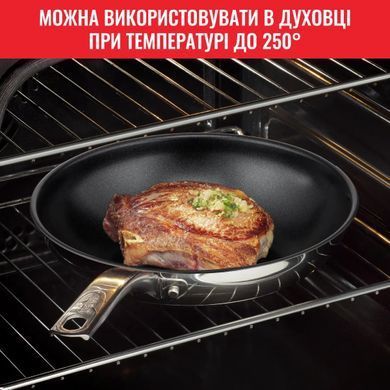 Tefal Сковорода ВОК Intuition, 28см, нержавіюча сталь B8171944 фото