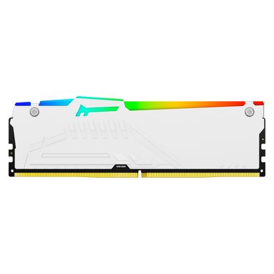 Kingston Пам'ять ПК DDR5 32GB 6000 FURY Beast Білий RGB XMP KF560C40BWA-32 фото