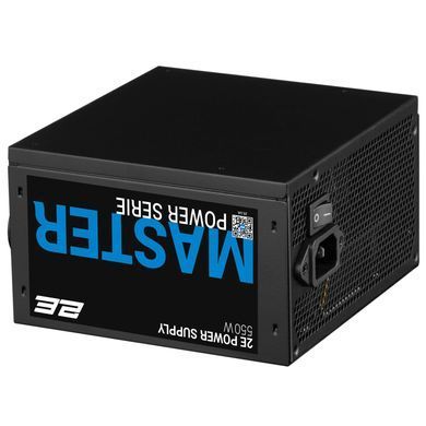 2E Блок питания Master Power (550W) >80% 80+ White 120мм 1xMB 24pin(20+4) 1xCPU 8pin(4+4) 3xMolex 5xSATA 2xPCIe 8pin(6+2) 2E-MP550-120APFC фото