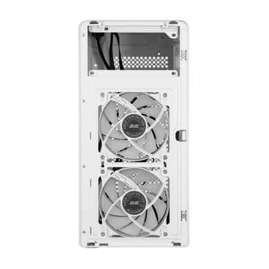 2E Корпус 2E Credo Plus V350WG без БЖ, 1xUSB3.0, 1х USB 2.0, 1xUSB Type-C, 3x120мм, VGA 350мм, LCS ready, TG Side Panel, mATX, білий 2E-V350WG фото