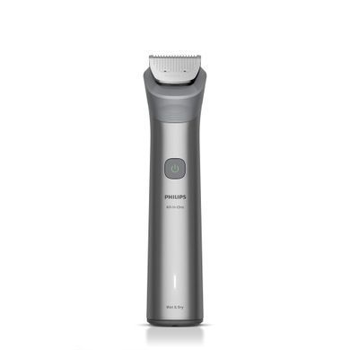 Philips Тример Philips Series 5000, для бороди, голови та тіла, насадок-10, сталь, сірий MG5921/15 фото