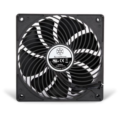 SilverStone Корпусный вентилятор Air Penetrator AP120I-PRO, 120мм, 2000rpm, 4pinPWM, 38.9dBa, чёрный SST-AP120I-PRO фото