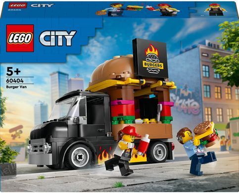 LEGO Конструктор City Вантажівка з гамбургерами 60404 фото