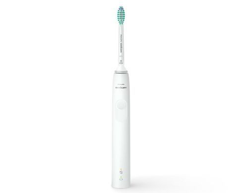 Philips Щітка зубна електр. Sonicare Gemini 3100, 31т. колив/хв, насадок-1, футляр, білий HX3673/13 фото