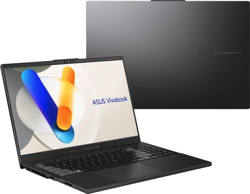 ASUS Ноутбук Vivobook Pro 15 N6506MV-MA001 15.6" 3K OLED, Intel Ultra 7 155H, 16GB, F1TB, NVD4060-8, NoOS, Серый 90NB12Y3-M000Y0 фото