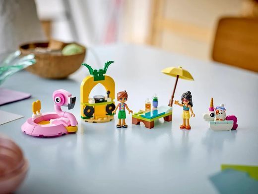 LEGO Конструктор LEGO Friends Вечірка єдинорога та фламінго біля басейну 42658 фото