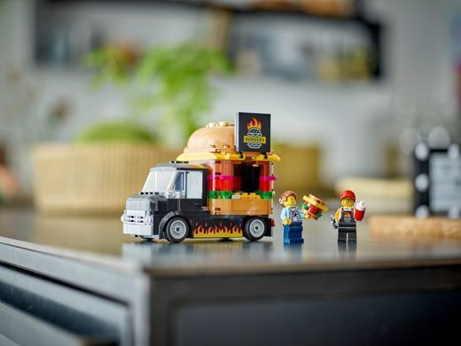 LEGO Конструктор City Вантажівка з гамбургерами 60404 фото