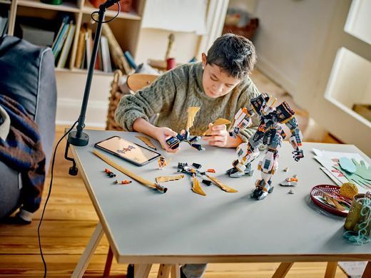 LEGO Конструктор NINJAGO Драконовый робот-титан Коула 71821 фото
