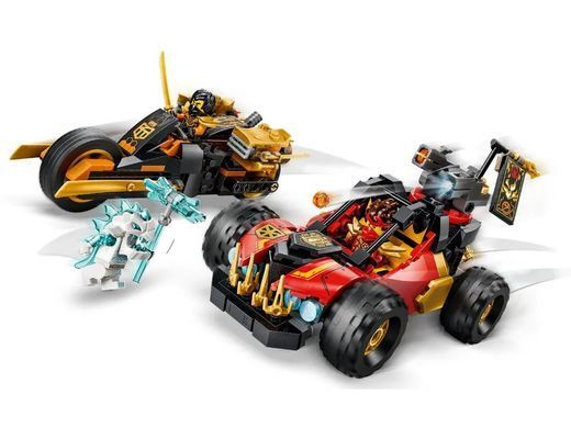 LEGO Конструктор LEGO Ninjago Комбіновані транспортні засоби Кая та Коула 71864 фото