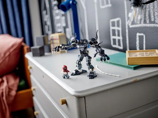 LEGO Конструктор Marvel Робот Венома vs. Майлз Моралез 76276 фото