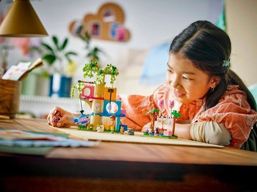LEGO Конструктор LEGO Friends День народження кота і будинок на дереві 42666 фото