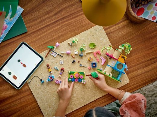 LEGO Конструктор LEGO Friends День народження кота і будинок на дереві 42666 фото