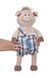 М'яка іграшка Same Toy Порося в комбінезоні 45 см 3 - магазин Coolbaba Toys