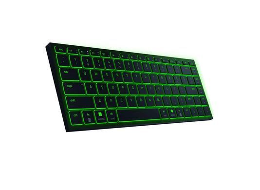 Razer Клавіатура Joro Ultra Low-Profile, 86key, BT, EN, RGB, чорний RZ03-02360100-R3M1 фото