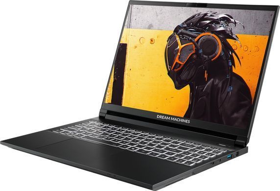 Dream Machines Ноутбук Dream Machines RT5050-15 15.3FHD+ IPS, AMD AI 9 HX 370, 16GB, F1TB, NVD5050-8, DOS, чорний RT5050-15UA26 фото