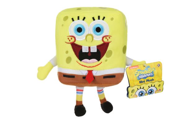 Мягкая игрушка SpongeBob Mini Plush SpongeBob тип А EU690501 фото