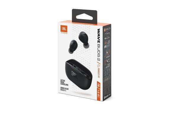 JBL Наушники TWS Wave Buds 2 Черный JBLWBUDS2BLK фото