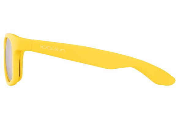 Дитячі сонцезахисні окуляри Koolsun золотого кольору (Розмір: 3+) KS-WAGR003 фото