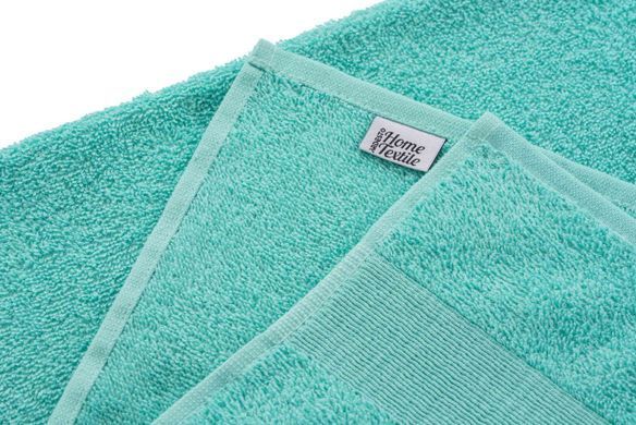 ARDESTO Рушник махровий Benefit, 50х90см, 100% бавовна, аква