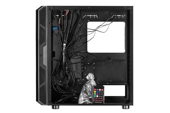 2E Gaming Корпус Contego Neo GW05 без БП 2xUSB3.0, 1xUSB Type-C 2x200мм ARGB, 3x120мм ARGB VGA 380мм LCS ready контроллер с пультом TG Side Panel EATX чёрный 2E-GW05 фото