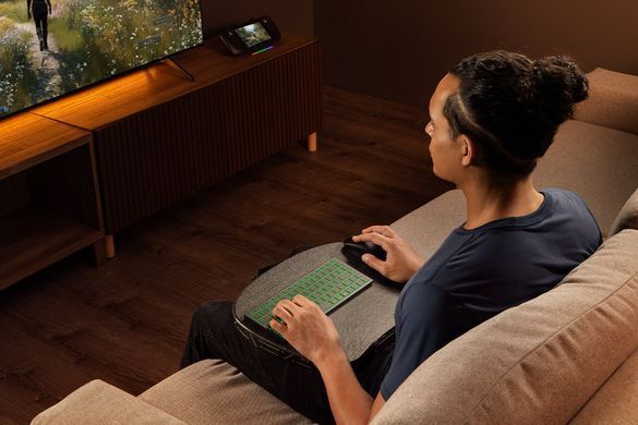 Razer Клавіатура Joro Ultra Low-Profile, 86key, BT, EN, RGB, чорний RZ03-02360100-R3M1 фото