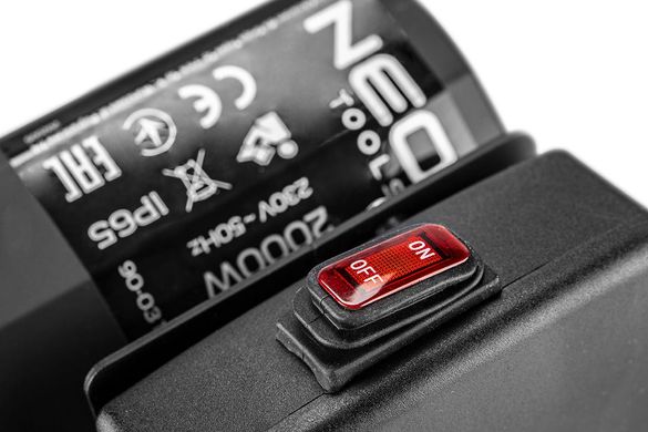 Інфрачервоний обігрівач Neo Tools, 2000Вт, 18м кв., 49.5х10.5х11см, IP65 90-031 фото