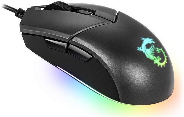 MSI Мышь Clutch GM11, RGB, USB-A, черный S12-0402020-CLA фото