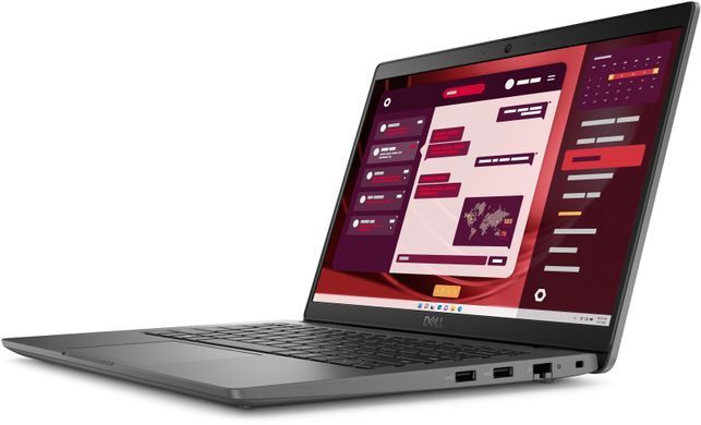 Dell Ноутбук Latitude 3450 14" FHD IPS AG, Intel i7-1355U, 16GB, F512GB, UMA, Lin, чорний N098L345014UA_UBU фото