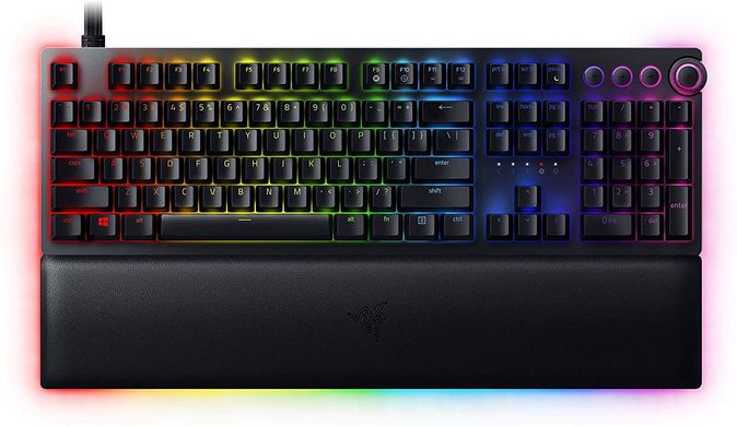 Клавіатура ігрова Razer Huntsman V2 Analog Switch USB RU RGB Black RZ03-03610800-R3R1 фото