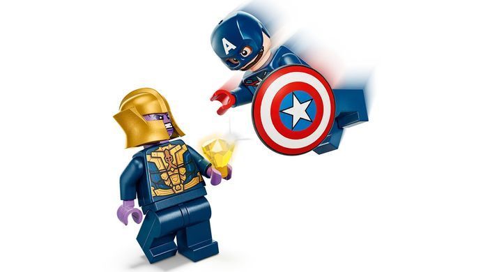 LEGO Конструктор Super Heroes Капітан Америка проти Таноса 76319 фото