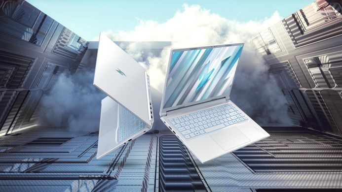Acer Notebook Nitro V 14 ANV14-62 14.5" WQXGA IPS, AMD R5-340, 16GB, F1TB, NVD5060-8, Lin, white NH.QW4EU.006 фото
