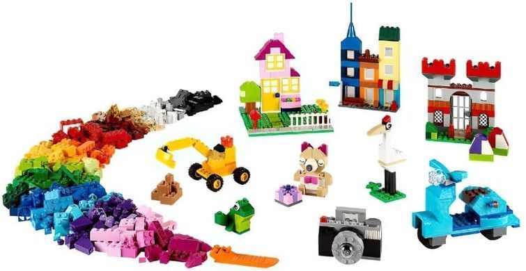 LEGO Конструктор Classic Кубики для творческого конструирования 10698 10698 фото
