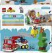 LEGO Конструктор LEGO DUPLO Town Пожежна машина зі шлангом і пожежником 9 - магазин Coolbaba Toys