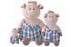 М'яка іграшка Same Toy Порося в комбінезоні 45 см 4 - магазин Coolbaba Toys
