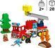 LEGO Конструктор LEGO DUPLO Town Пожежна машина зі шлангом і пожежником 1 - магазин Coolbaba Toys