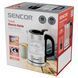 Sencor Електрочайник Sencor 0.5л, Strix, пластик, в комплекті 2 склянки + 2 ложки, скло, нерж. сталь 14 - магазин Coolbaba Toys
