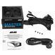 2E Блок питания Master Power (550W) >80% 80+ White 120мм 1xMB 24pin(20+4) 1xCPU 8pin(4+4) 3xMolex 5xSATA 2xPCIe 8pin(6+2) 8 - магазин Coolbaba Toys