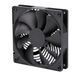 SilverStone Корпусный вентилятор Air Penetrator AP120I-PRO, 120мм, 2000rpm, 4pinPWM, 38.9dBa, чёрный 3 - магазин Coolbaba Toys
