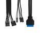 2E Корпус 2E Credo Plus V350WG без БЖ, 1xUSB3.0, 1х USB 2.0, 1xUSB Type-C, 3x120мм, VGA 350мм, LCS ready, TG Side Panel, mATX, білий 11 - магазин Coolbaba Toys