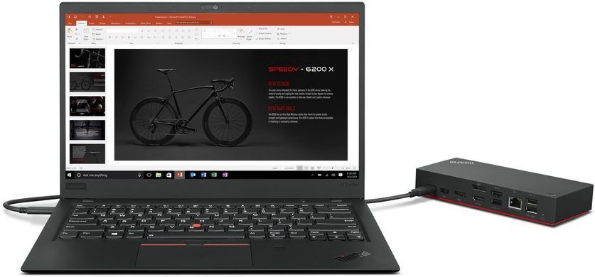 Lenovo Док-станція Lenovo ThinkPad Universal USB-C Smart Dock 40B20135EU фото