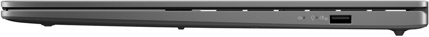 ASUS Ноутбук ASUS Vivobook S16 S3607VA-RP145 16" FHD IPS, Intel 7 240H, 16GB, F512GB, UMA, NoOS, Сірий 90NB1672-M00A30 фото