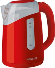 Электрочайник Sencor Series 1700, 1,7л, Strix, пластик, глянец, красный SWK1704RD фото