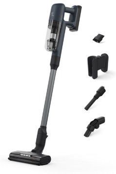 Electrolux Пылесос беспроводный, конт пыль -0.3л, автон. раб. до 40мин, вес-2.2кг, HEPA12, AutoMode, 4 насадки, синий EP71UB14DB фото
