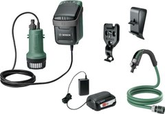 Насос дренажний Bosch Garden Pump акумуляторний, занурювальний, 18В, 2000 л/год, до 30хв - купити в інтернет-магазині Coolbaba Toys