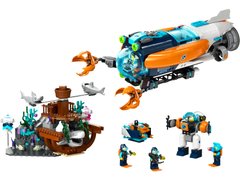 LEGO Конструктор City Глубоководная исследовательская подводная лодка 60379 фото