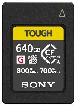 Sony Карта памяти CFexpress Type A 640GB R800/W700 Tough CEAG640T.SYM фото