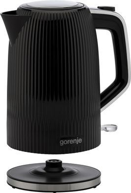 Gorenje Электрочайник 1.7л, Strix-контроль, черный матовый K17DPB фото