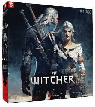 GoodLoot Пазл Witcher: Geralt & Ciri Puzzles 1000 эл. 5908305236023 фото