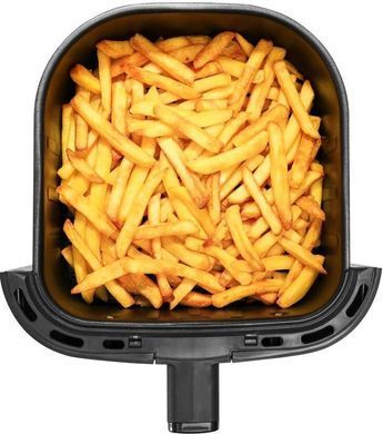 Moulinex Мультипіч EasyFry&Grill Precision, 1550Вт, чаша-4.2л, сенсорне керув., пластик, чорний EZ505810 фото