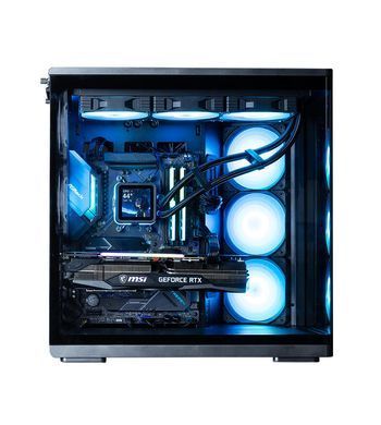 Zalman Корпус P60 без БП, 2xUSB3.0, 1x Type C, 3x120мм ARGB Reverse, 2x120мм ARGB, VGA 435мм, LCS ready, Curved Tempered Glass, Dual Chamber, ATX, чёрный P60BLACK фото